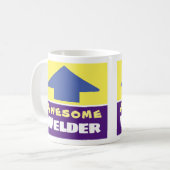 Cadeau pour une suceuse Mug de café Welder (Devant gauche)