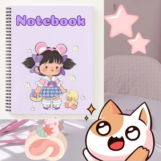 🌸 cadeau pour votre fille ✨ Carnet