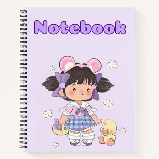 🌸 cadeau pour votre fille ✨ Carnet (Devant)