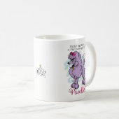 Cadeau précieux de tasse de café de caniche (Devant droit)