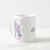 Cadeau précieux de tasse de café de caniche (Devant gauche)