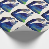 Cadeau Princesse et le prince Glossy Wrapping Papier (Coin)