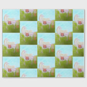 Cadeau Princesse - Papier d'emballage (Plat)