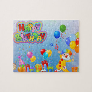 Cadeau puzzle joyeux anniversaire