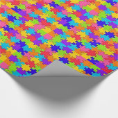 Cadeau Puzzle papier brillant (Coin)
