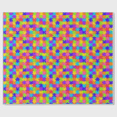 Cadeau Puzzle papier brillant (Plat)