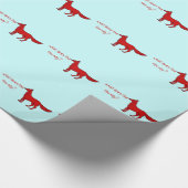 Cadeau Que dit le Fox Wrapping Papier (Coin)