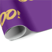 Cadeau Que Dog Call papier d'emballage de signal (Coin rond)