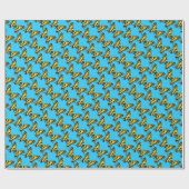 Cadeau Queue d'hirondelle - Papier d'emballage (Plat)