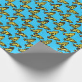 Cadeau Queue d'hirondelle - Papier d'emballage (Coin)