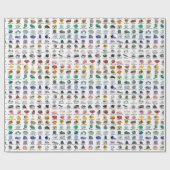 Cadeau Rainbow Rocks Crystal Collection Papier d'envelopp (Plat)