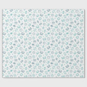 Cadeau Ramadan Doodles Envelopper le papier (Plat)