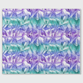 Cadeau réalité virtuelle sur blanc : papier d'emballage (Plat)