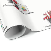 Cadeau Realtor papier d'emballage (Coin rond)