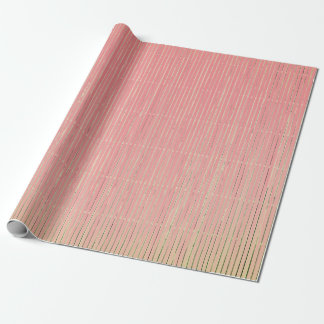 Cadeau RECTIFICATEUR EN Papier AVEC DES STRIPES VERTES FA