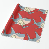 Cadeau Requin Utilisant Un Papier Lustré À Brochure Pour  (Déroulé)