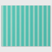 Cadeau Retro Noël Vacances Bleu Vert papier d'enveloppeme (Plat)