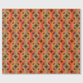 Cadeau Rétro papier d'emballage (Plat)