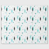 Cadeau Rétros diamants et papier d'emballage de (Plat)