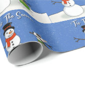 Cadeau Rex La TV Terrier 'C'Est Le Papier D'Enveloppement (Coin rond)