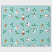 Cadeau Rex Le téléviseur Terrier Rex Papier d'emballage d (Plat)