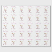 Cadeau ROSE fait sur commande de tutu de papier (Plat)