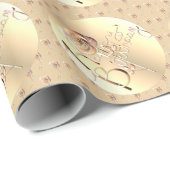 Cadeau Rose "Joyeux Anniversaire" Papier (Coin rond)