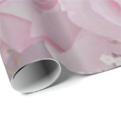 Cadeau Roses roses douces et papier d'enveloppement du so (Coin rond)