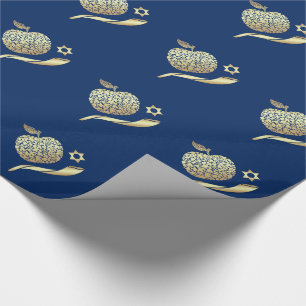 Cadeau Rosh Hashanah, Papier d'enveloppement de cadeaux p