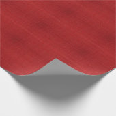 Cadeau Rouge avec impression de texture - papier d'emball (Coin)