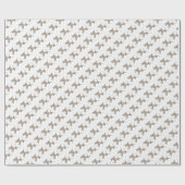 Cadeau Rouleau à papier - Art pour enfants - Rudolph (Plat)