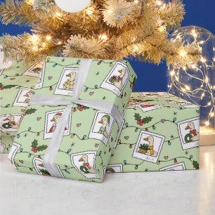 Cadeau Rouleau de papier d'emballage de Noël aux oies des