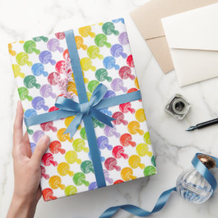 Cadeau Rouleau de papier pour enveloppement de champignon