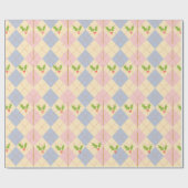 Cadeau rouleau unique de papier d'emballage de Noël (Plat)