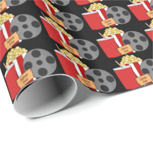 Cadeau Roulettes de cinéma à thème et collations papier d
