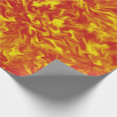 Cadeau Rubans de papier d'emballage du feu (Coin)