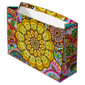 Cadeau Sac fleur mandala (Dos Angle)