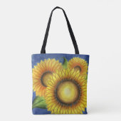 Cadeau Sac fourre-tout tournesol (Dos)