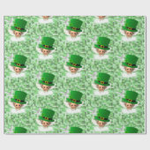 Cadeau Saint Patrick's Day Wrapping Papier Angel (Plat)