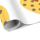 Cadeau Saint Valentin Envelopper le papier Coeurs (Coin rond)