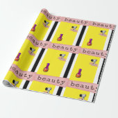 Cadeau Salon de Beauté, Papier de barbier (Déroulé)