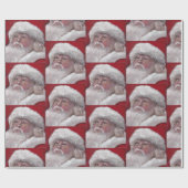 Cadeau Santa Clause Papier d'enveloppement de cadeaux fac (Plat)