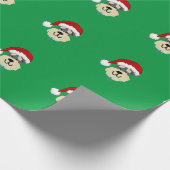 CADEAU SCHNAUZER CHRISTMAS WRAPPER PAPIER (Coin)
