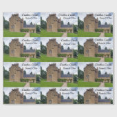 Cadeau ScottishBurnett Clan Crathes Castle Wraptle Papier (Plat)