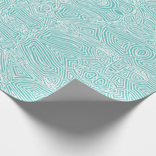 Cadeau Scribbleprints Red Wrapper Papier