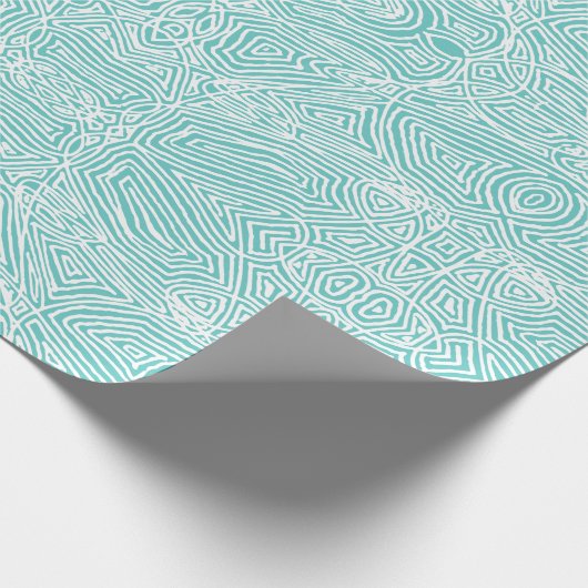 Cadeau Scribbleprints Red Wrapper Papier (Coin)