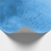 Cadeau Sérénité Bleue - Aquarelle Texture papier (Coin)