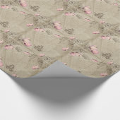 Cadeau Shabby Chic - Papier à envelopper (Coin)