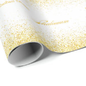 Cadeau Shalawam Happy Purim Wrapping Papier 30" (Coin rond)