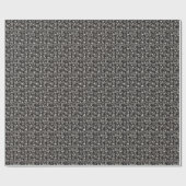 Cadeau Sketchchy noir crâne papier peint sans couleur (Plat)